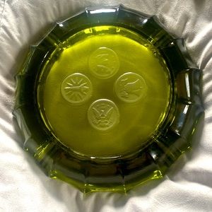 Fostoria glass ashtray